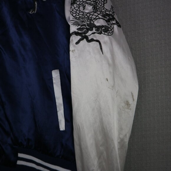 Rocawear Sukajan Bomber Jacket Y2K Streetwear Grail Dragon Tiger Mens Large - Picture 6 of 10